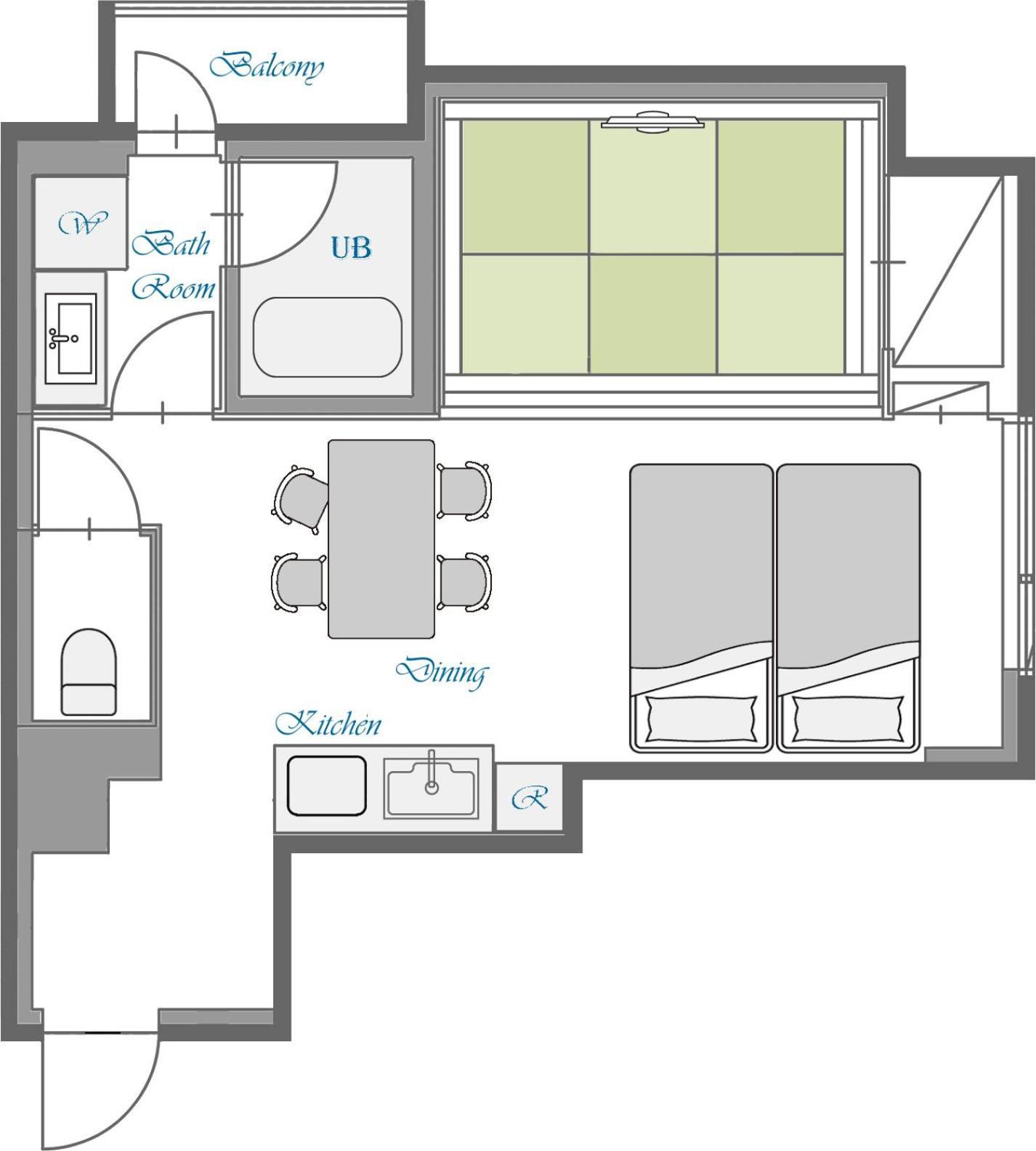 Koko Hotel Residence Asakusa Kappabashi Τόκιο Δωμάτιο φωτογραφία
